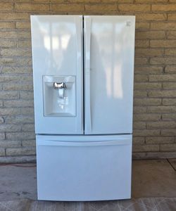 KENMORE ELITE FRENCH DOOR REFRIGERATOR 29.6 cu ft COLD FOOD STORAGE FRIDGE HOME KITCHEN APPLIANCE
