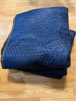 2 pieces Moving Blankets Dual Sided  72” x  80 “Heavy Duty  Professional Quality