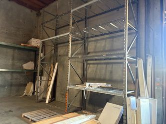 Used pallet racks 16’ wide