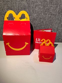 McDonald's Happy Meal Box Set small and Mini