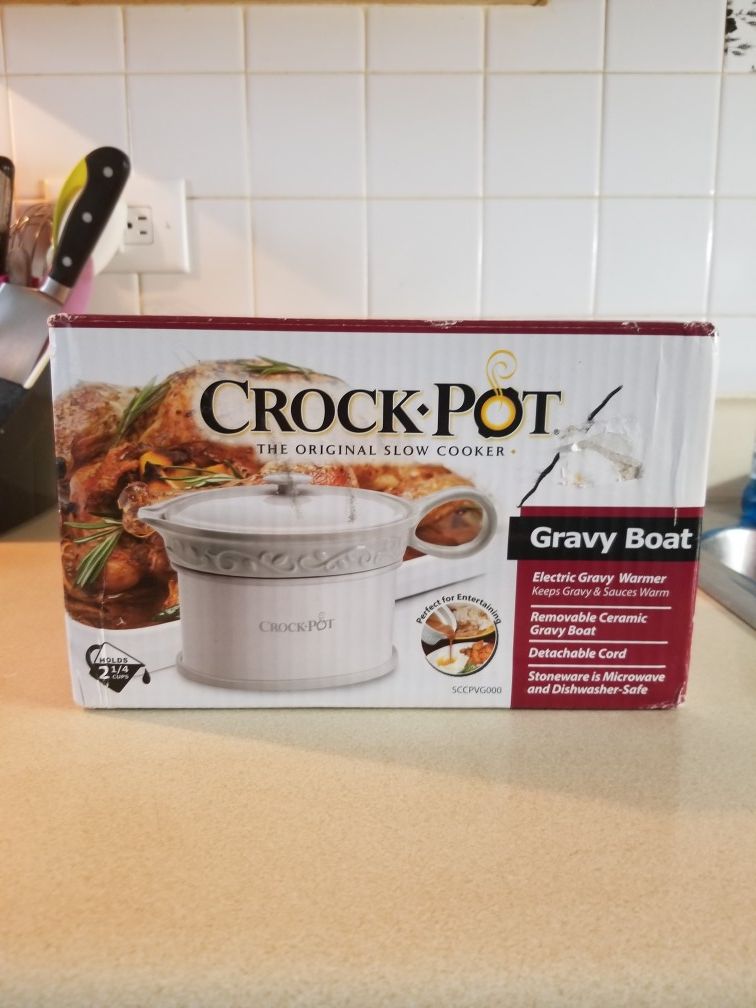 Crock Pot Gravy Boat - Brand New