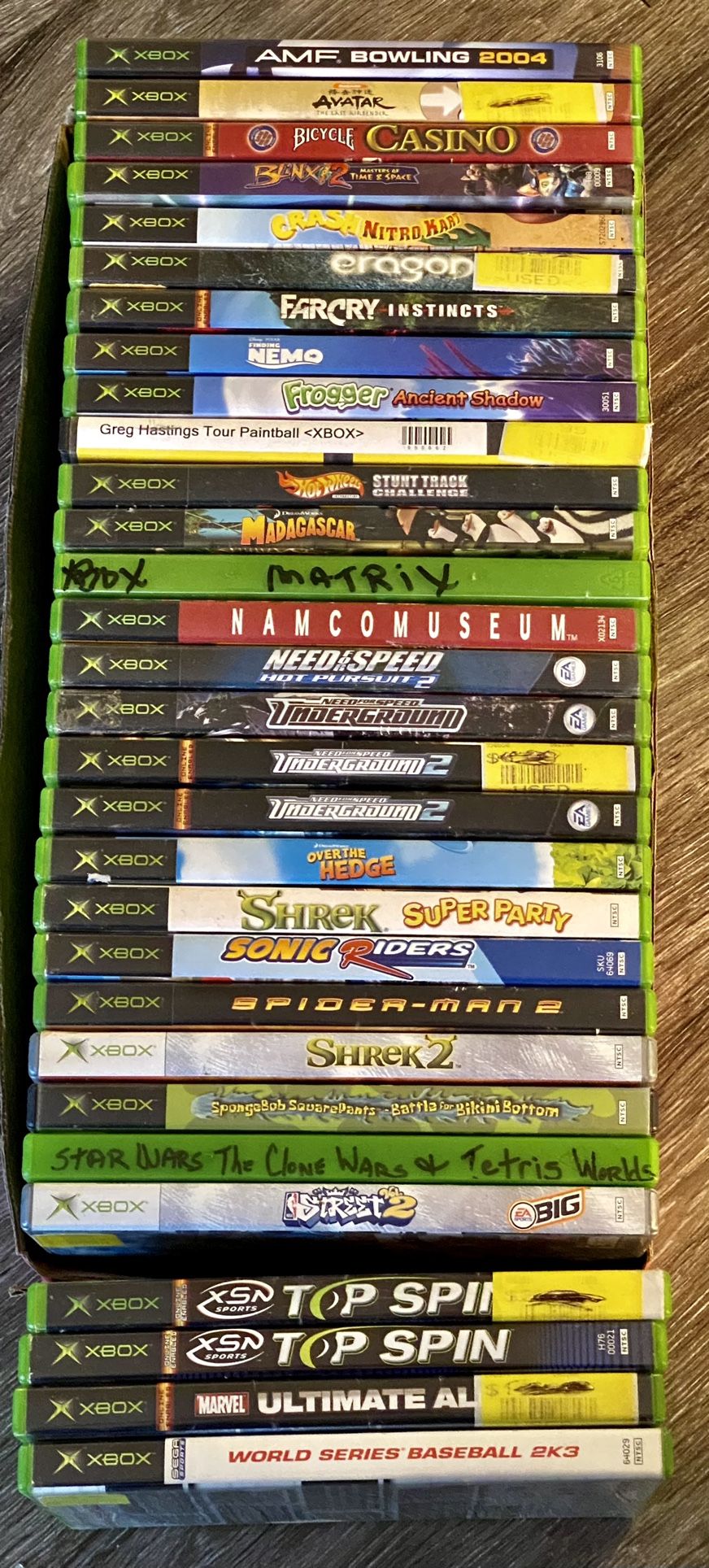 XBOX Lot Of 30 Games