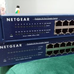 Netgear JGS524 ProSafe 24-port Unmanaged Network Switch (2 Units)