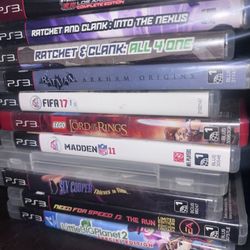 11 Random PS3 Games 