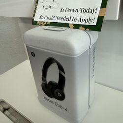 New-Beats Solo 4-Bluetooth Headphones - $1 To Take it Home same Day and Pay the Rest later!