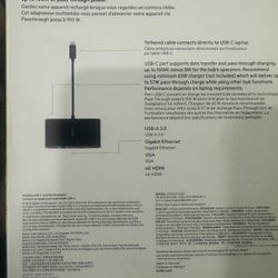 USB -U Multimedia+ Charge Adapter 