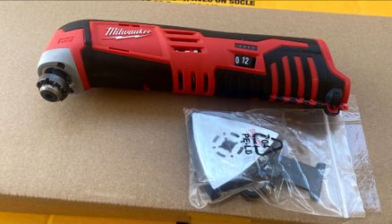 Milwaukee M12 12 V Lithium ion Cordless Oscillating Multi Tool TOOL ONLY