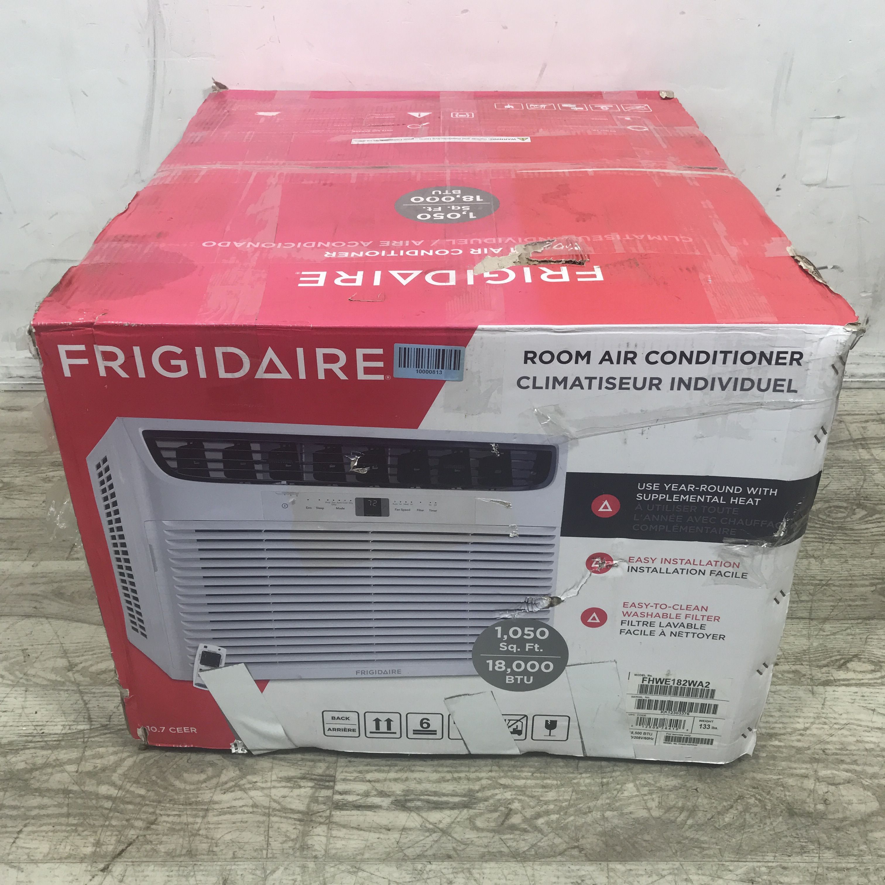 Frigidaire 18.5K 230V Window Air Conditioner with Heater