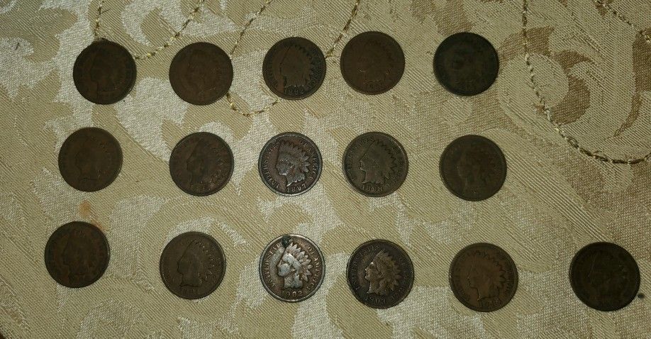 Indian Head Pennies