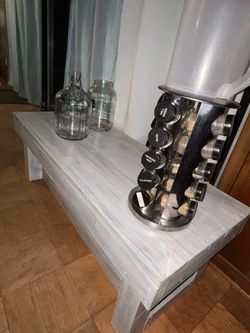 White Garden or Home bench
