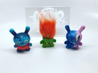 Kidrobot dunnys and fatcaps