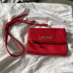 Red Guess Shoulder Purse