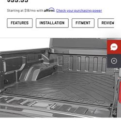 2025 Jeep Gladiator Bed Mat. 