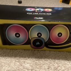 🆕 CORSAIR iCUE LINK H170i RGB 420mm Liquid CPU Cooler – BRAND NEW SEALED – $240 OBO