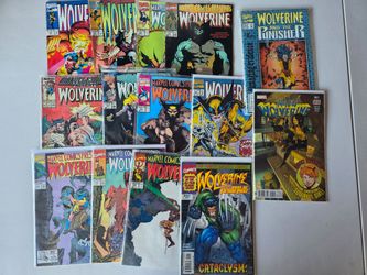 Vintage Wolverine Comic Book Lot (14 Books)