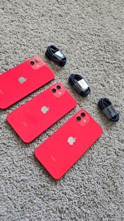 Apple iPhone 12 : Unlocked, Red