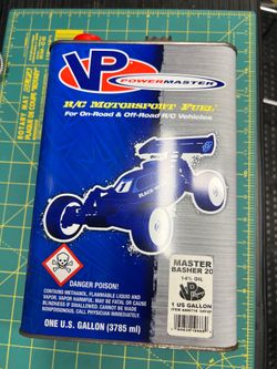 1 Gallon of VP Powermaster R/C Nitro Master Basher Fuel