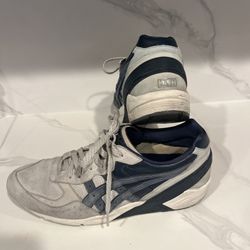 Asics Kith Ronnie Fieg x Gel Sight Shoes Men's US 10.5 Gray Blue H50CK