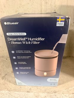Blueair DreamWell Humidifier + Bonus Wick Filter - Brand New (Open Box)