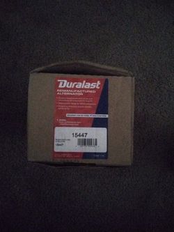Duralast Alternator Brand New Part Number 15447 Chrysler Dodge
