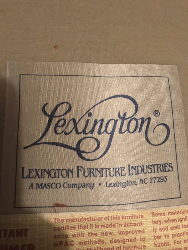 Lexington Furniture Chair For Sale In Wheeling Wv Offerup