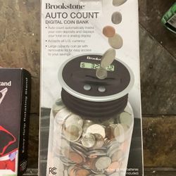 Brooks tone Auto count Digital Coin bank