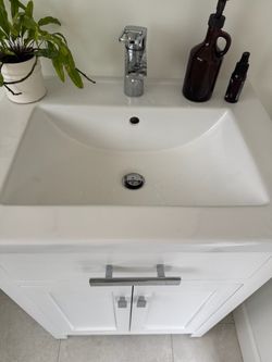Bathroom Vanity with Hans Grohe Faucet