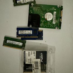 **LAPTOP MEMORY/HARD DRIVE**