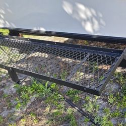 RV camper Folding Bumper Rack