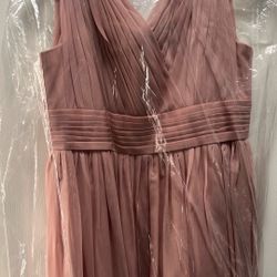 Girls/teen Dusty Pink Dress 