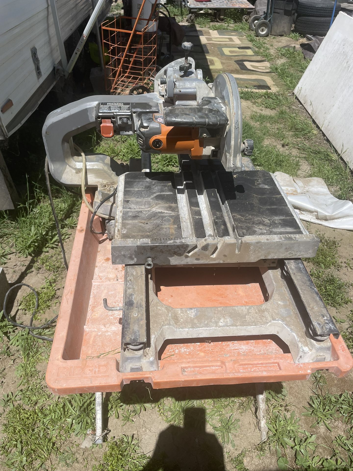 RIDGID Tile Saw Good Condition 