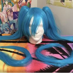 Hatsune Miku Vocaloid Cosplay Wig