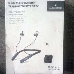 Wireless Headphone Transmitter Set For TV