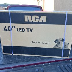 RCA 40” LED tv brand new asking $125 