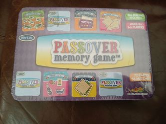 Rite Lite Passover Memory Game