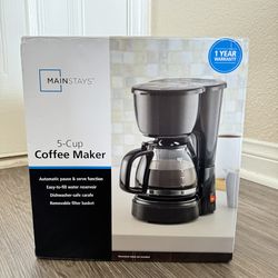 Mainstays 5 Cup Coffee Maker