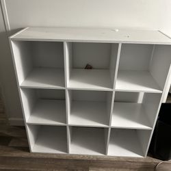 Better Homes & Gardens 9-Cube Storage Organizer (White)