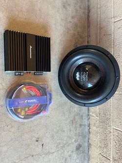 Mrmusicman single 12 subwoofer package- $279