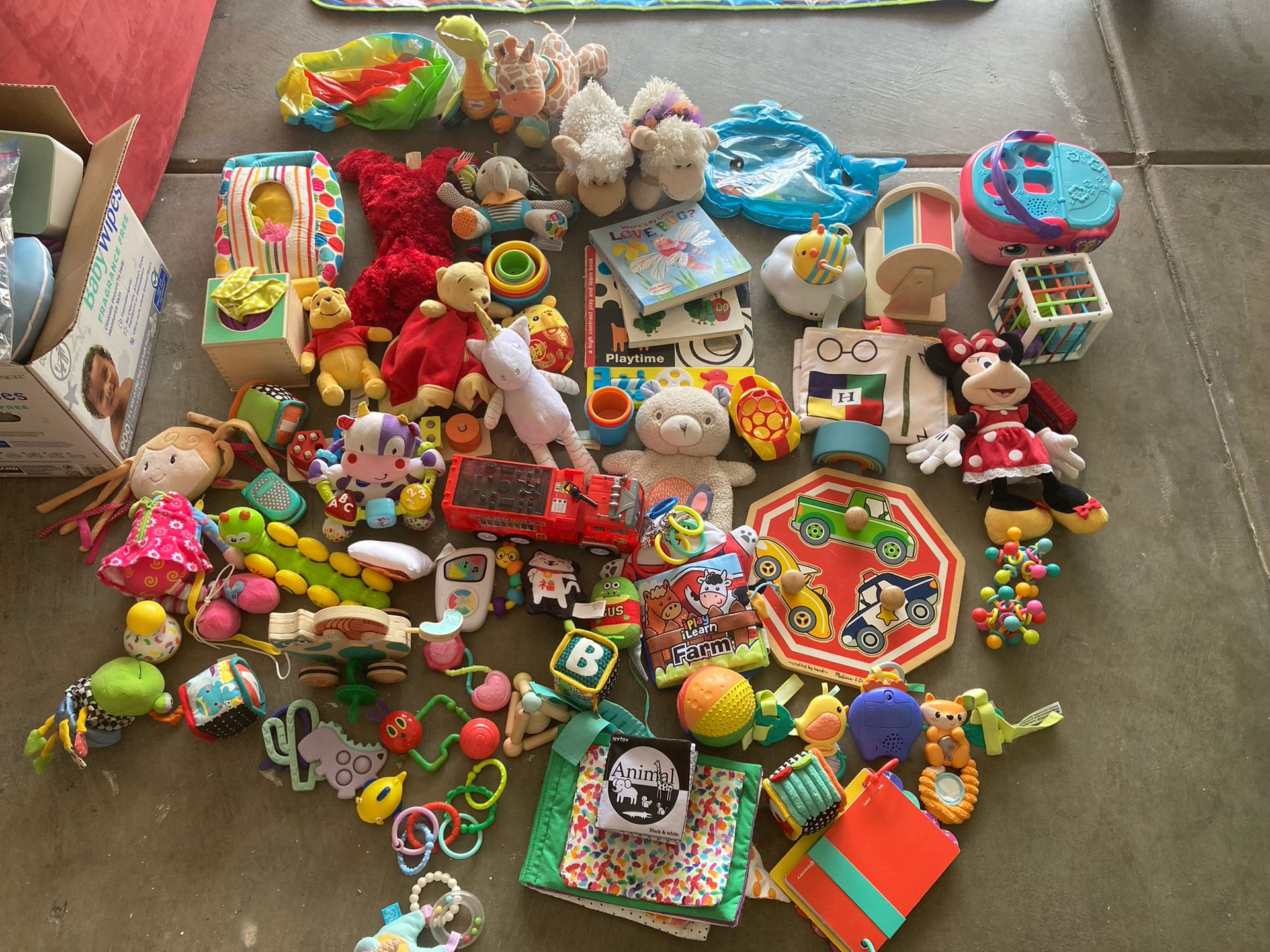 Assorted Baby Toys (Lovery, etc.)