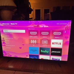 55" Hisense Roku Smart TV 