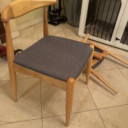 2 Dinning Chairs   ( Missing Screws ) 