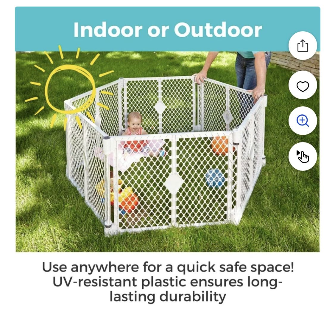 Play Yard Or Baby Barrier