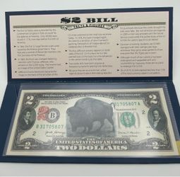United States of America $2 Bank Notes.