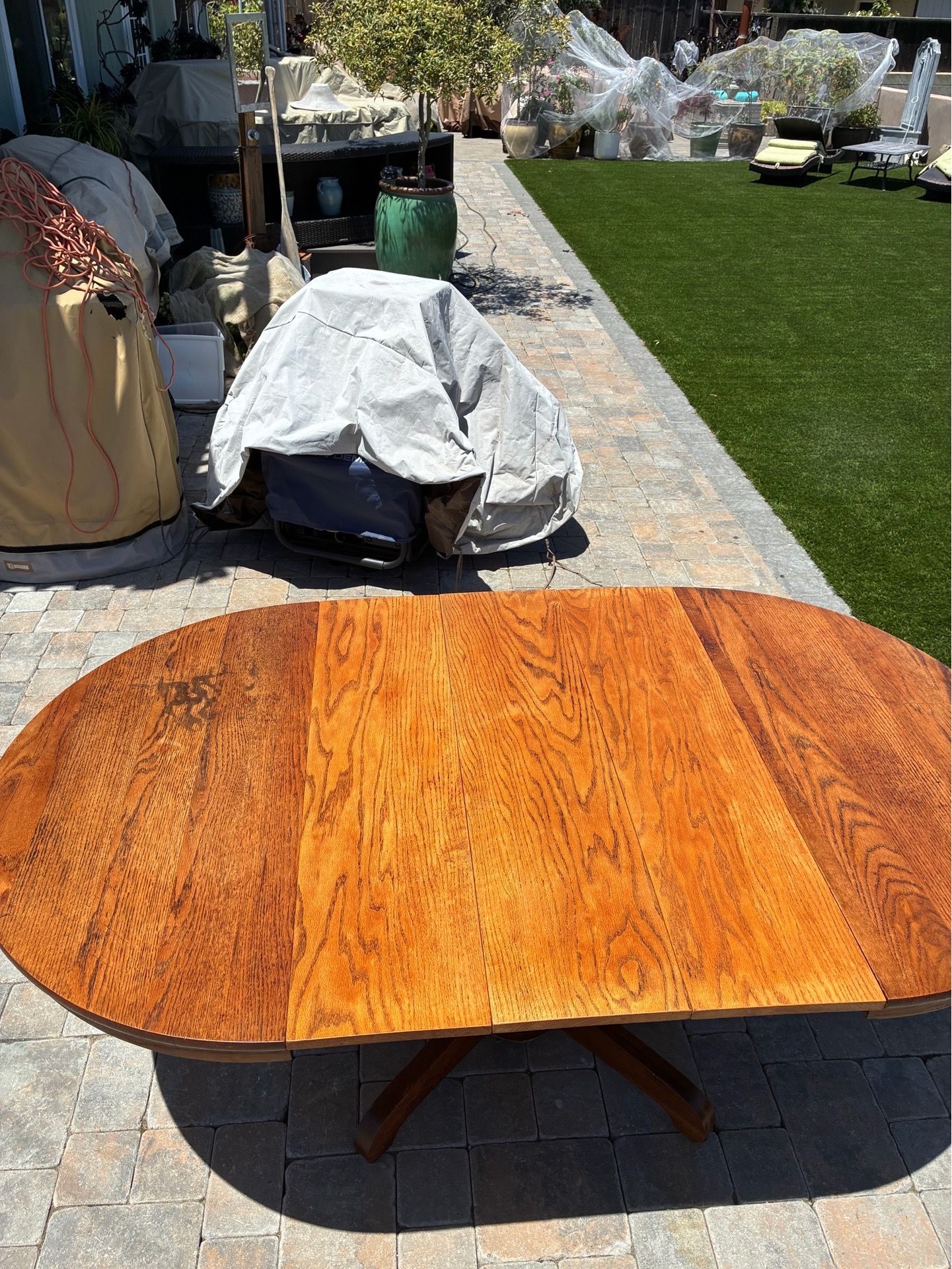 Antique oak table best offer