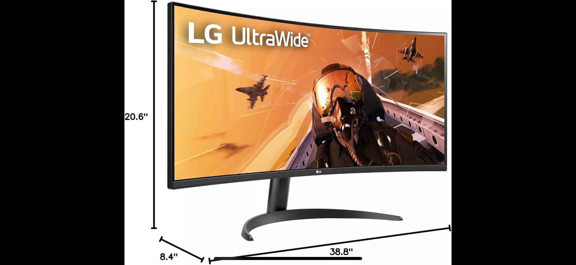 LG 34WN80C-B UltraWide Monitor 34"