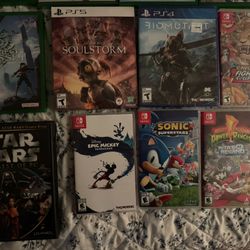 Video Games - PS5, XBOX, Switch, PC
