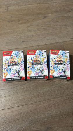 Pokemon prismatic evolution booster bundle