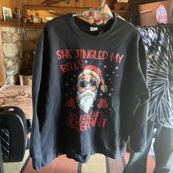 Size 2xl Ugly Santa Sweatshirt Like New 