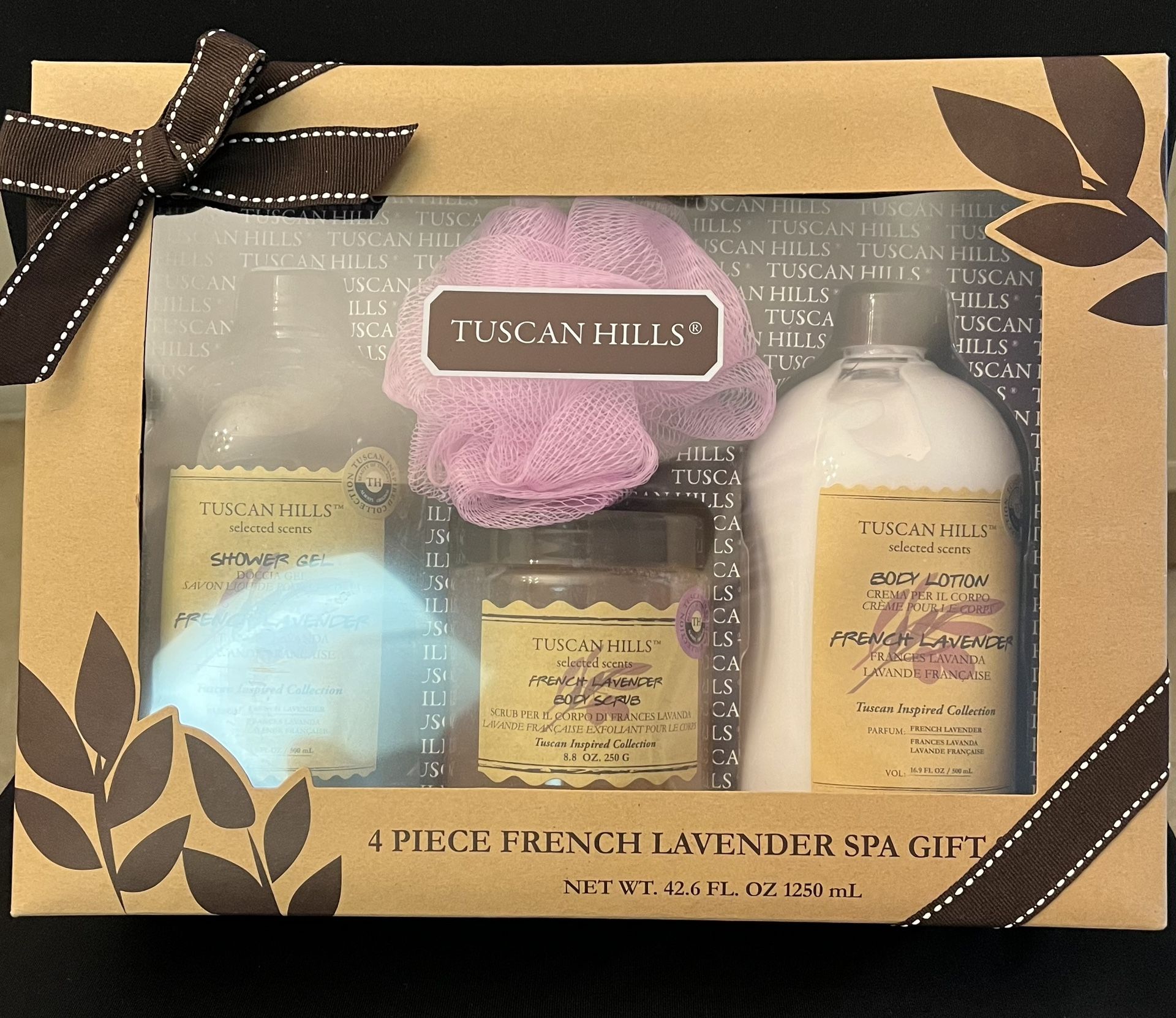 TUSCAN HILLS FRENCH LAVENDER SPA GIFT SET