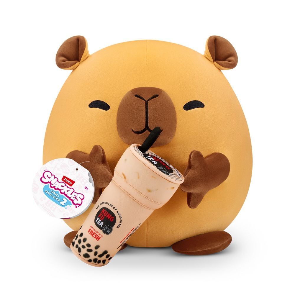Huge Capybara Kung Fu Tea Mascot Plush